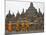 Buddhist Monks, Borobudur, Java, Indonesia-Peter Adams-Mounted Photographic Print