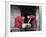 Buddhist Monks, Karchu Dratsang Monastery, Jankar, Bumthang, Bhutan-Angelo Cavalli-Framed Photographic Print