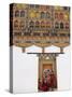 Buddhist Monks, Paro Dzong, Paro, Bhutan, Asia-Angelo Cavalli-Stretched Canvas