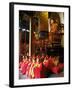 Buddhist Monks Worshipping in the Grand Hall, Jade Buddha Temple (Yufo Si), Shanghai, China-Gavin Hellier-Framed Photographic Print