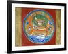 Buddhist mural inside the grotto, Mati Temple Scenic Area. Zhangye, Gansu Province, China.-Keren Su-Framed Photographic Print