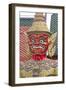 Buddhist Mythology Yaksa, Temple of the Emerald Buddha, Bangkok, Thailand-David R. Frazier-Framed Photographic Print