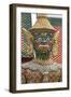 Buddhist Mythology Yaksa, Temple of the Emerald Buddha, Bangkok, Thailand-David R. Frazier-Framed Photographic Print