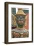 Buddhist Mythology Yaksa, Temple of the Emerald Buddha, Bangkok, Thailand-David R. Frazier-Framed Photographic Print