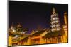 Buddhist Nanchang Nanchang Temple Pagoda Tower Wuxi Jiangsu Province, China-William Perry-Mounted Photographic Print