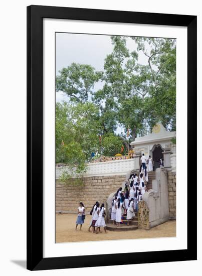 Buddhist Pilgrims-Christian Kober-Framed Photographic Print