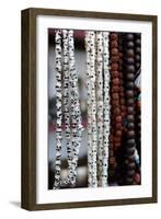 Buddhist Prayer Beads, Dharamsala, Himachal Pradesh, India, Asia-Bhaskar Krishnamurthy-Framed Photographic Print