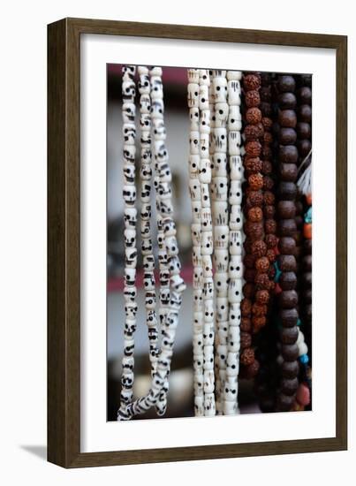 Buddhist Prayer Beads, Dharamsala, Himachal Pradesh, India, Asia-Bhaskar Krishnamurthy-Framed Photographic Print