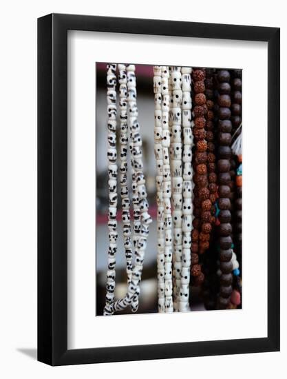 Buddhist Prayer Beads, Dharamsala, Himachal Pradesh, India, Asia-Bhaskar Krishnamurthy-Framed Photographic Print