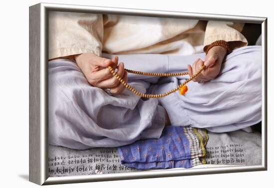 Buddhist prayer beads, Seoul, South Korea-Godong-Framed Photographic Print