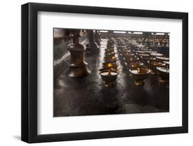 Buddhist Prayer Candles-Howie Garber-Framed Photographic Print