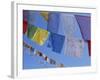 Buddhist Prayer Flags, Bodhnath, Kathmandu, Nepal, Asia-David Poole-Framed Photographic Print