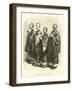 Buddhist Priest and His Pupils-null-Framed Giclee Print