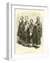 Buddhist Priest and His Pupils-null-Framed Giclee Print