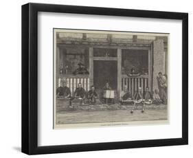 Buddhist Priests at Darjeeling, Himalayas-Felix Regamey-Framed Premium Giclee Print