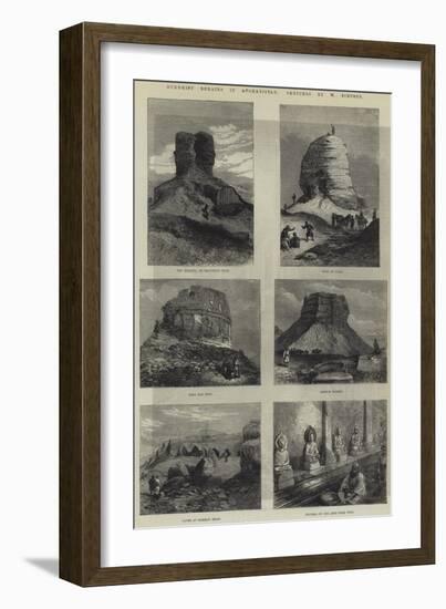 Buddhist Remains in Afghanistan-William 'Crimea' Simpson-Framed Giclee Print