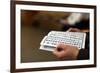 Buddhist sacred texts, Buddhist ceremony in Fo Guang Shan Temple, Geneva, Switzerland-Godong-Framed Photographic Print