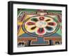 Buddhist Sand Mandala, Paris, France, Europe-null-Framed Photographic Print