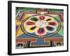 Buddhist Sand Mandala, Paris, France, Europe-null-Framed Photographic Print