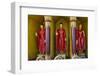 Buddhist statue in Golden Temple, Bandarban, Chittagong Division, Bangladesh-Keren Su-Framed Photographic Print