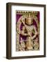 Buddhist Statue, Kuthodaw Pagoda, Mandalay, Myanmar-Keren Su-Framed Photographic Print