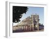 Buddhist Stupa and Torana (Gateway) of Stupa 1, Known as the Great Stupa, Madhya Pradesh, India-John Henry Claude Wilson-Framed Photographic Print