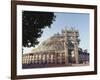 Buddhist Stupa and Torana (Gateway) of Stupa 1, Known as the Great Stupa, Madhya Pradesh, India-John Henry Claude Wilson-Framed Photographic Print