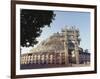 Buddhist Stupa and Torana (Gateway) of Stupa 1, Known as the Great Stupa, Madhya Pradesh, India-John Henry Claude Wilson-Framed Photographic Print