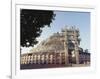 Buddhist Stupa and Torana (Gateway) of Stupa 1, Known as the Great Stupa, Madhya Pradesh, India-John Henry Claude Wilson-Framed Photographic Print