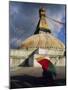 Buddhist Stupa at Bodnath (Bodhnath (Boudhanath), Kathmandu Valley, Nepal, Asia-Bruno Morandi-Mounted Photographic Print