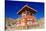 Buddhist stupa (chorten) near Tsarang village, Mustang, Nepal, Himalayas, Asia-null-Stretched Canvas