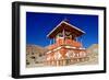 Buddhist stupa (chorten) near Tsarang village, Mustang, Nepal, Himalayas, Asia-null-Framed Photographic Print