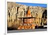 Buddhist stupa (chorten) near Tsarang village, Mustang, Nepal, Himalayas, Asia-null-Framed Photographic Print