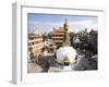 Buddhist Stupa in the Old Part of Kathmandu Near Durbar Square, Kathmandu, Nepal, Asia-Lee Frost-Framed Photographic Print