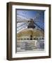 Buddhist Stupa Known as Boudha at Bodhanath, Kathmandu, Nepal. Taken at Lhosar-Don Smith-Framed Photographic Print