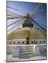 Buddhist Stupa Known as Boudha at Bodhanath, Kathmandu, Nepal. Taken at Lhosar-Don Smith-Mounted Photographic Print