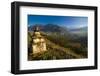 Buddhist Stupa, Paro, Bhutan-Michael Runkel-Framed Photographic Print