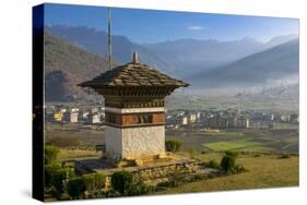 Buddhist Stupa, Paro, Bhutan-Michael Runkel-Stretched Canvas