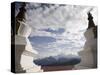 Buddhist Stupas on Way to Deqin, on the Tibetan Border, Shangri-La Region, Yunnan Province, China-Angelo Cavalli-Stretched Canvas