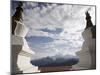 Buddhist Stupas on Way to Deqin, on the Tibetan Border, Shangri-La Region, Yunnan Province, China-Angelo Cavalli-Mounted Photographic Print