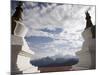 Buddhist Stupas on Way to Deqin, on the Tibetan Border, Shangri-La Region, Yunnan Province, China-Angelo Cavalli-Mounted Photographic Print