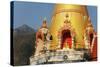 Buddhist Temple and Doi Chiang Dao, Chiang Dao, Chiang Mai Province, Thailand, Southeast Asia, Asia-Jochen Schlenker-Stretched Canvas