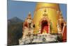 Buddhist Temple and Doi Chiang Dao, Chiang Dao, Chiang Mai Province, Thailand, Southeast Asia, Asia-Jochen Schlenker-Mounted Photographic Print