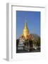 Buddhist Temple and Doi Chiang Dao, Chiang Dao, Chiang Mai Province, Thailand, Southeast Asia, Asia-Jochen Schlenker-Framed Photographic Print