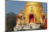 Buddhist Temple and Doi Chiang Dao, Chiang Dao, Chiang Mai Province, Thailand, Southeast Asia, Asia-Jochen Schlenker-Mounted Photographic Print