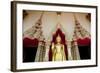 Buddhist Temple and Golden Buddha Statue, Wat Plai Laem, Ko Samui, Thailand-Cindy Miller Hopkins-Framed Photographic Print