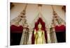 Buddhist Temple and Golden Buddha Statue, Wat Plai Laem, Ko Samui, Thailand-Cindy Miller Hopkins-Framed Photographic Print