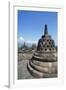 Buddhist Temple, Borobudur, Java, Indonesia-Robert Harding-Framed Photographic Print