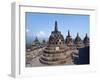 Buddhist Temple, Borobudur, Java, Indonesia-Robert Harding-Framed Photographic Print