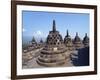 Buddhist Temple, Borobudur, Java, Indonesia-Robert Harding-Framed Photographic Print